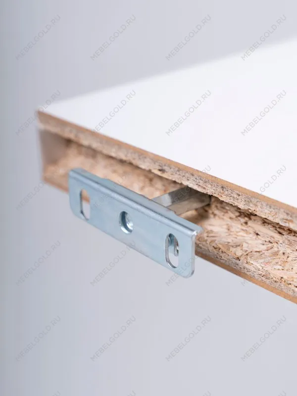 Полка настенная Фора, 90х25 см, белая | изображение 6