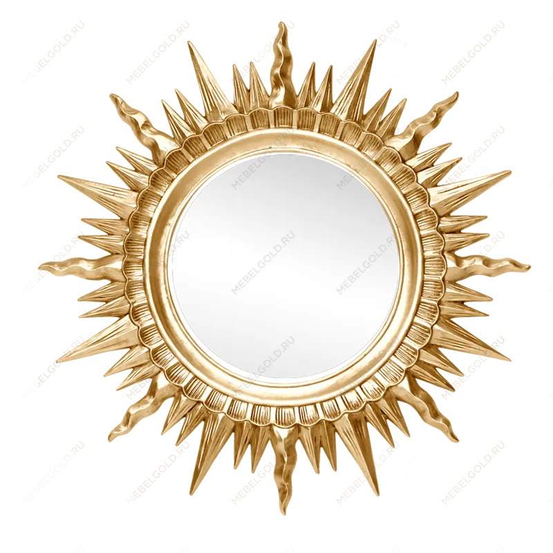 Зеркало круглое 1810(1) золото