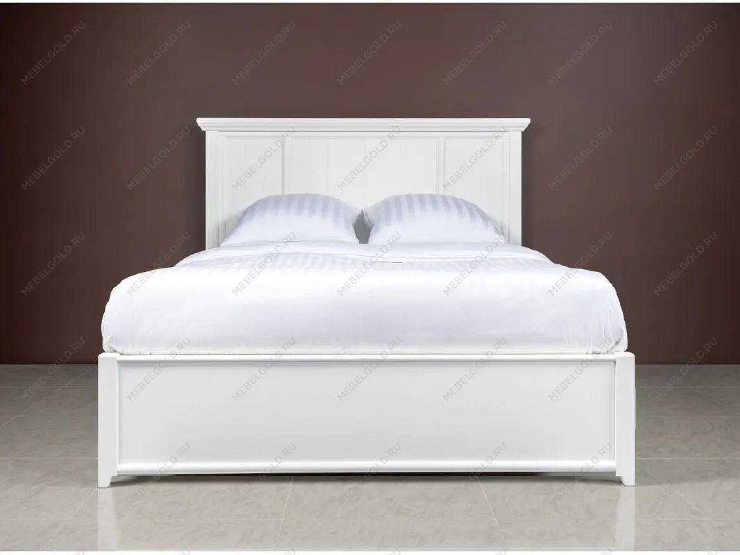 Кровать полутораспальная 140 с подъемным механизмом Manhattan (Белый) | изображение 1