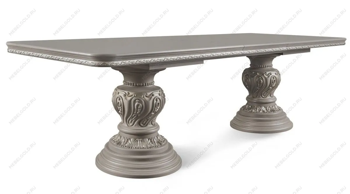 Стол Лали прямоугольный серый камень | изображение 2