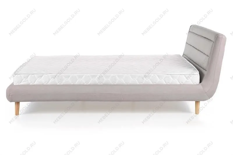 Кровать Halmar ELANDA 160 (светло-серый) | изображение 2