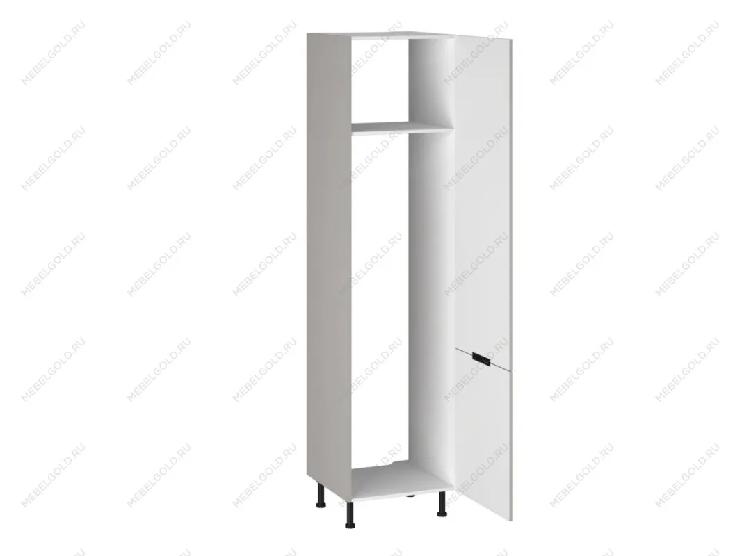 Шкаф-пенал 960 ПХ-60 бока МДФ, Виста (600*586*2456) Экокожа Бежевый, 26493 | изображение 1