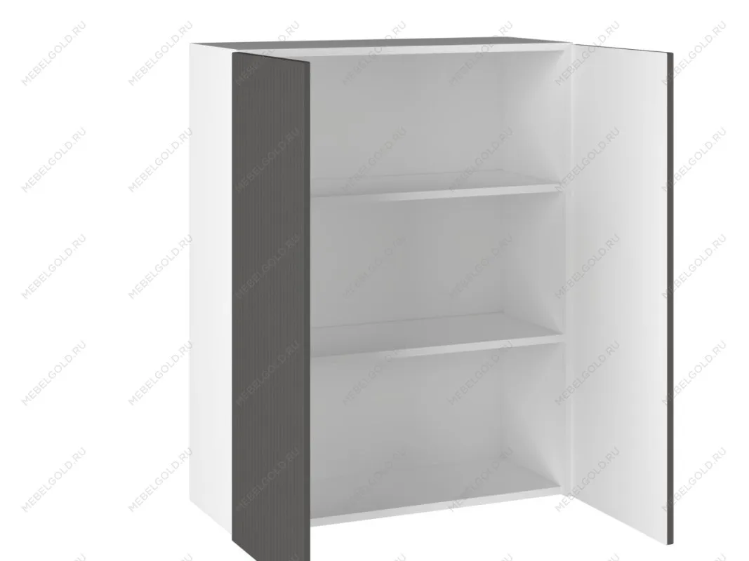 Шкаф 960 ШГ-75, Виста (750*316*960) Экокожа Серый, 26724 | изображение 1