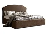 Кровать Римини 1,4 м, с подъемным механизмом (шоколад), РМКР140-2[3], стеганые царги | изображение 1