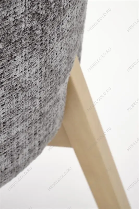 Стул кухонный Halmar BASSO (серый/дуб натуральный) | изображение 7