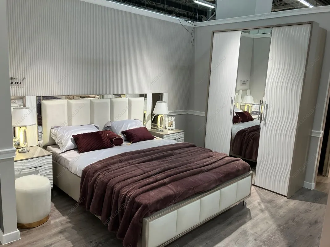 Шкаф Гравита 3-дверный белый глянец | изображение 5