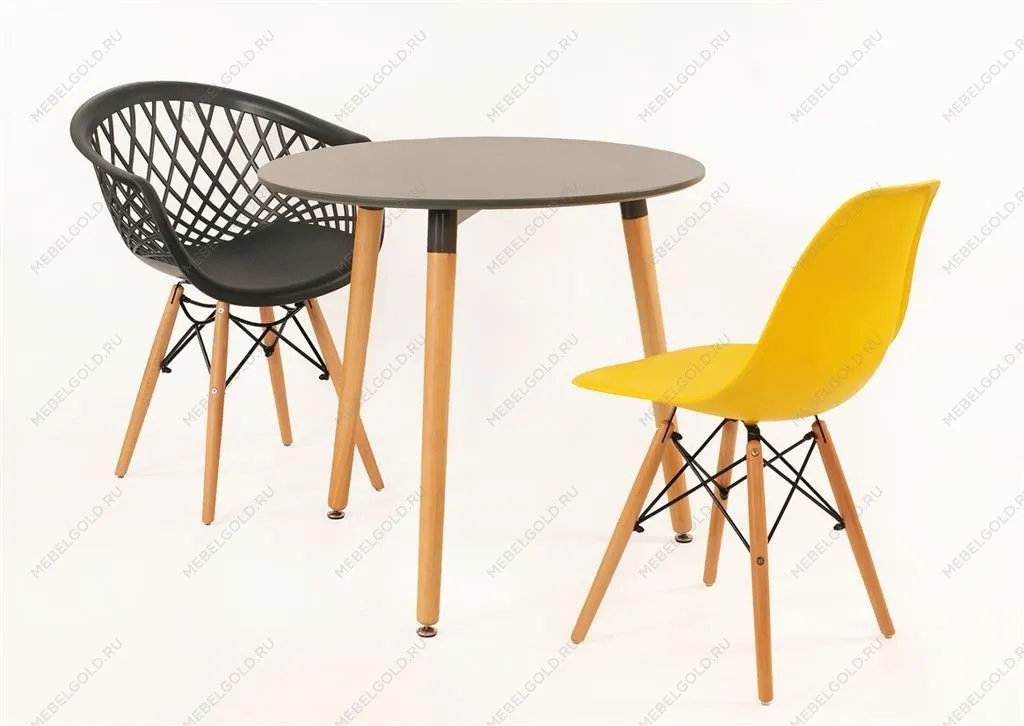 Стол 02-TD/d-80 Верди (GREY 21) | изображение 2