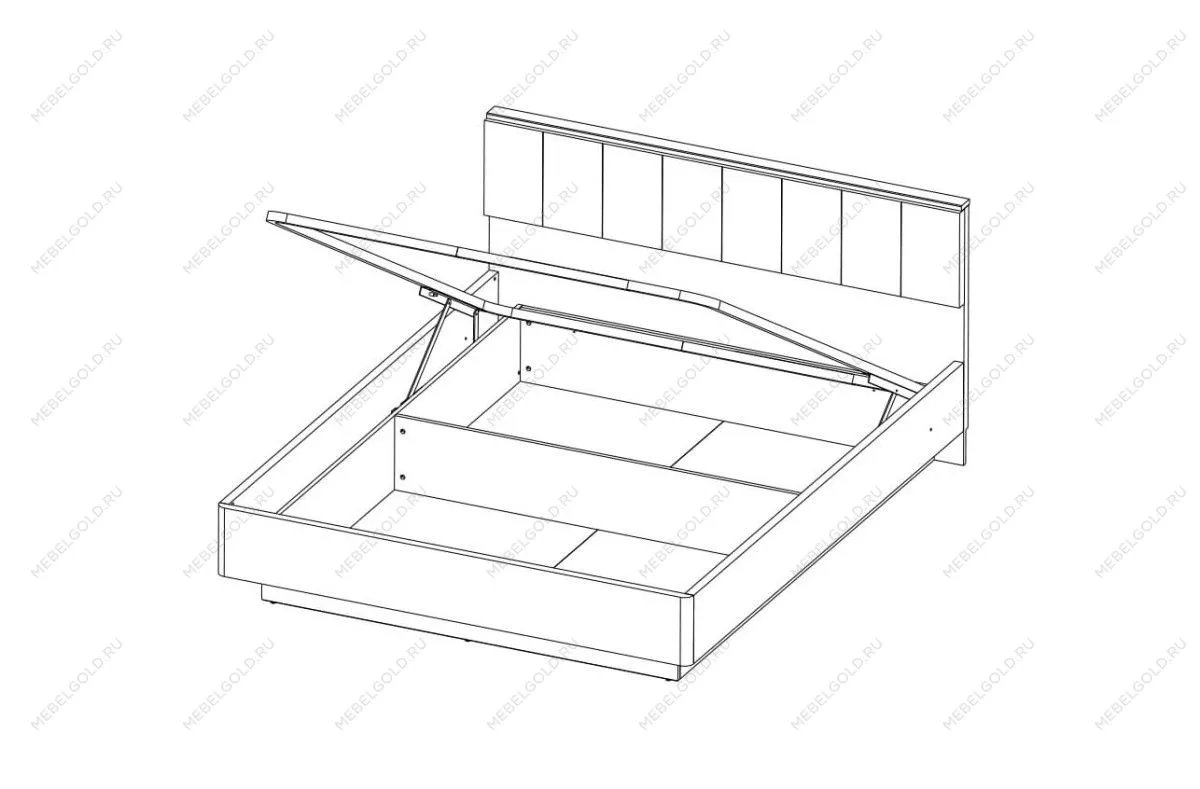 Кровать Джаггер 160M с подъемником | изображение 1