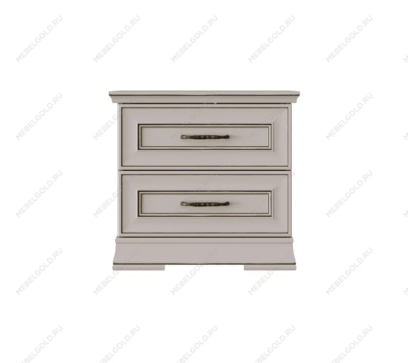 Тумба прикроватная Флоренция KOM2S персидский жемчуг