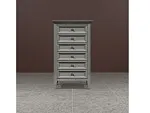 Комод высокий 6 ящиков Manhattan (Серый) | изображение 1