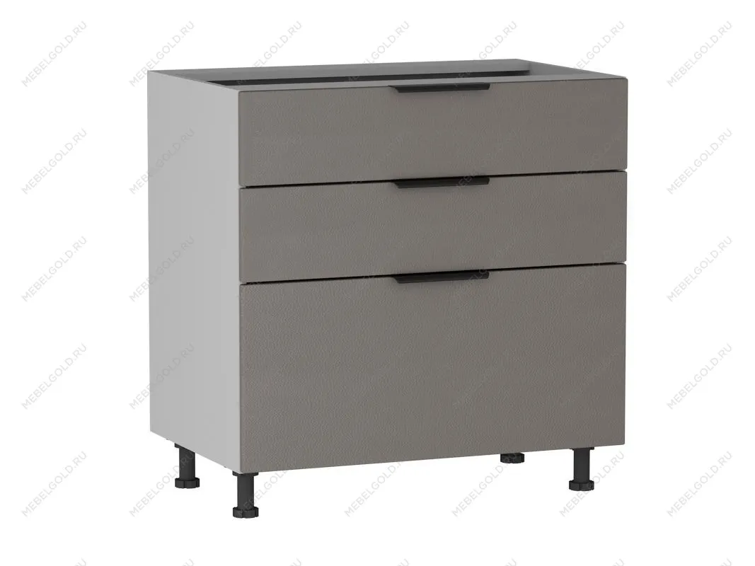 Стол с ящиками СЯ-80 (176/356), Ватель (800*523*820) Экокожа Мокко, 23720