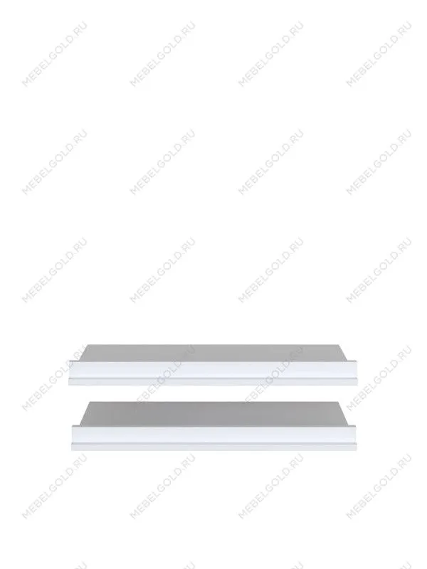 м. Марьина Роща - Комплект полок для обуви МОБИ (MOBI) POLB/75 (2 шт.) к шкафу REG/75, белый | изображение 2