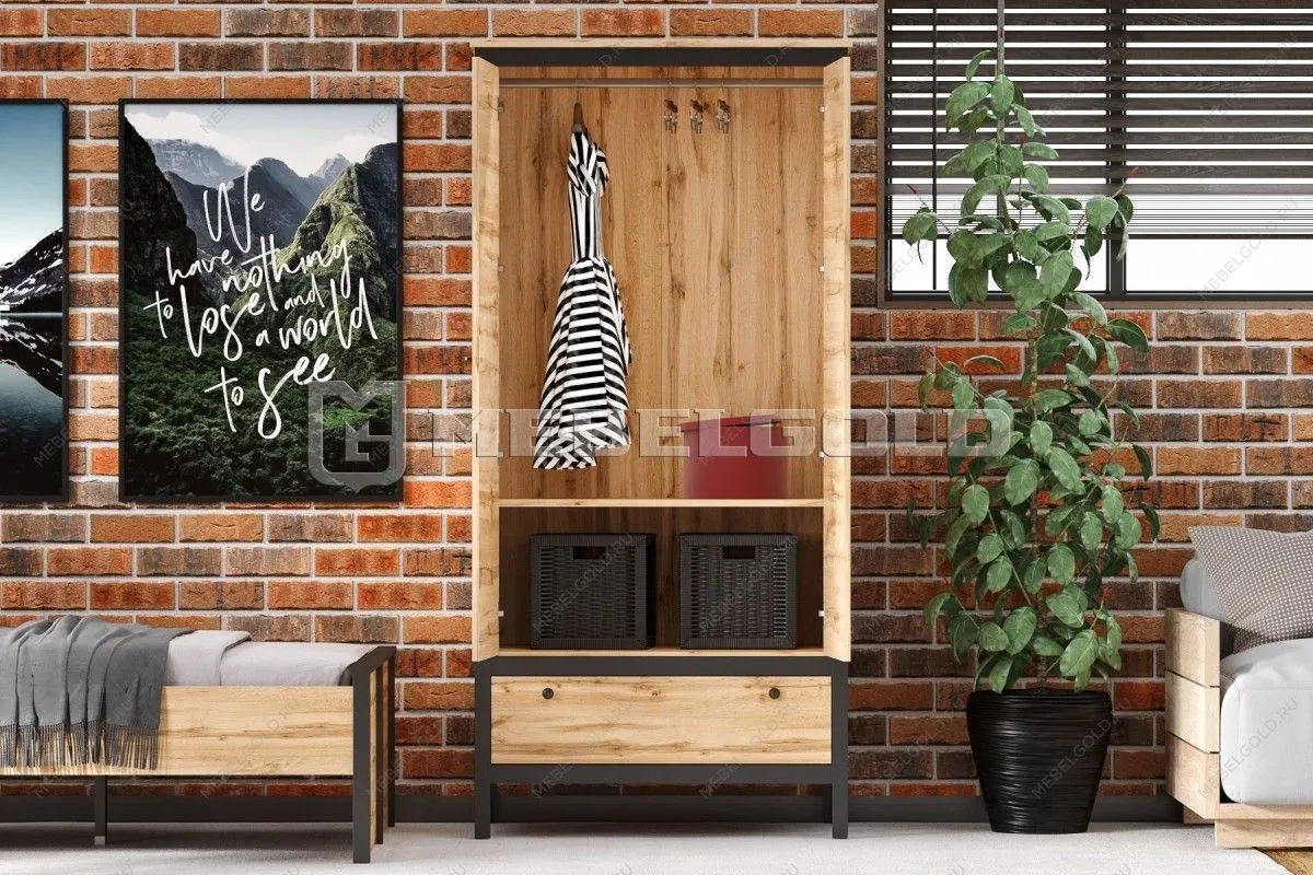 Шкаф Лофт SZF2D1S | изображение 3