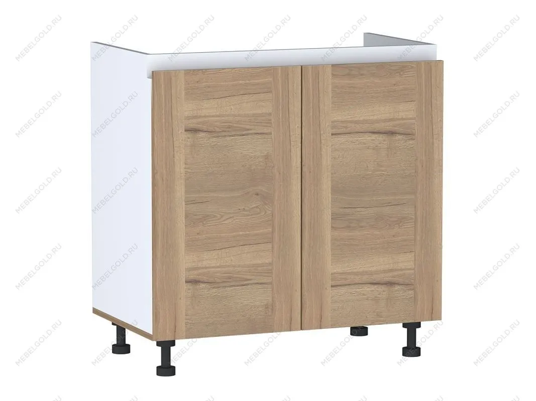 Стол под мойку СМ-80, Сити (800*470*820) Дуб Галифакс натуральный, 20809