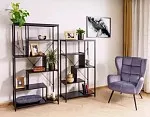 Кресло Signal LOUIS Velvet 14 (серый/черный) | изображение 3