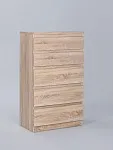 Комод Кастор, 5 ящиков, 65х40х112 см, дуб сонома | изображение 10