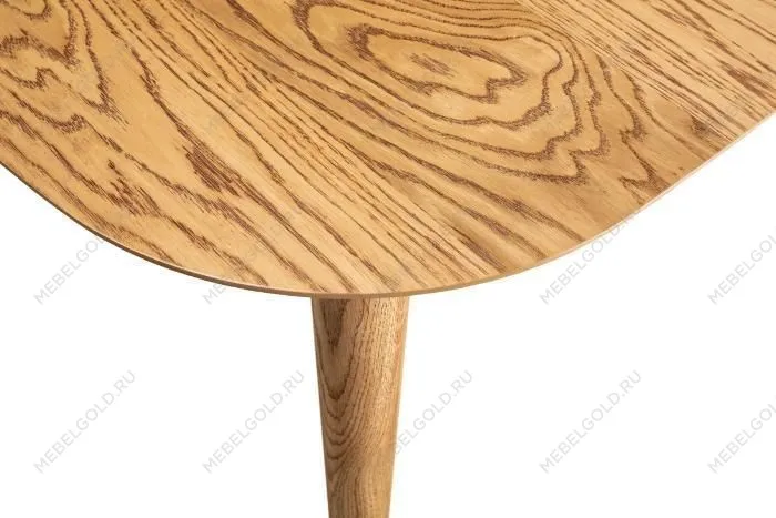 м. Марьина Роща -  Стол обеденный KADIS раскладной 130/179 (Дуб натуральный с патиной темный орех) | изображение 2