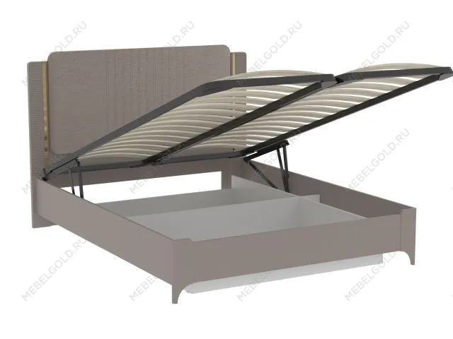 Кровать 1600 NEW с подъемным механизмом, Сиде (1692*2082*1200) Мокко