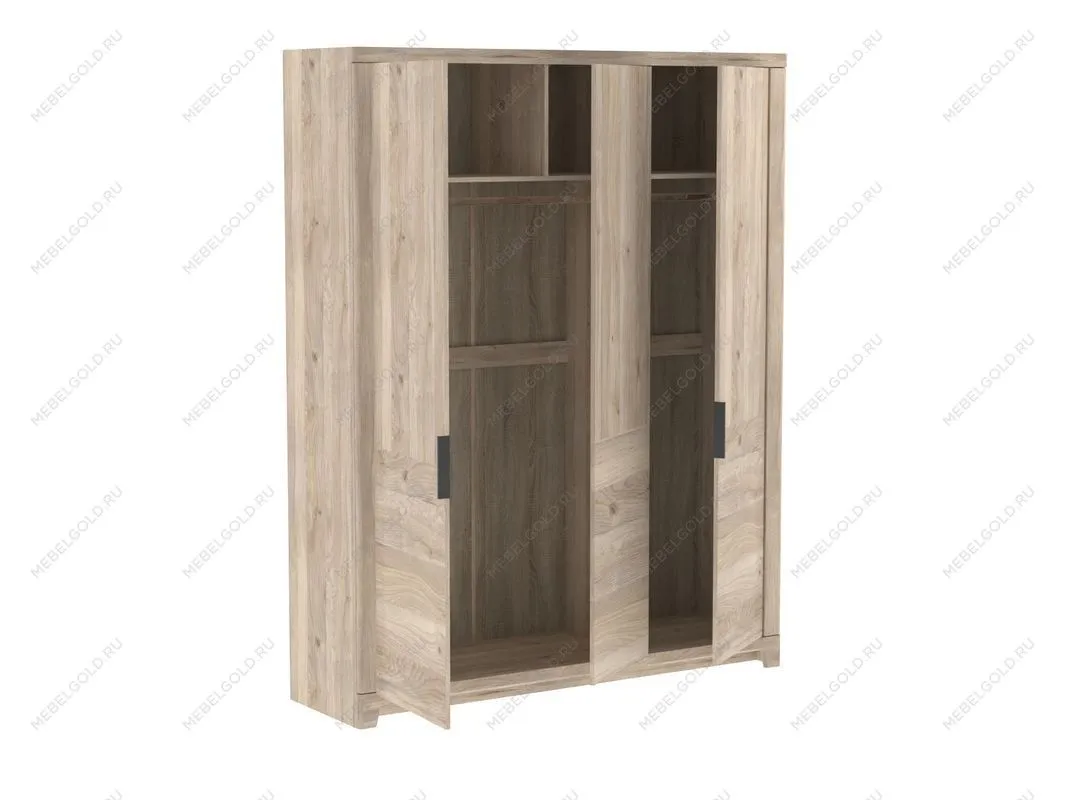 Шкаф 3-х дверный широкий глухой, Юта (1814*519*2300) Дуб Мария, 12214 | изображение 1
