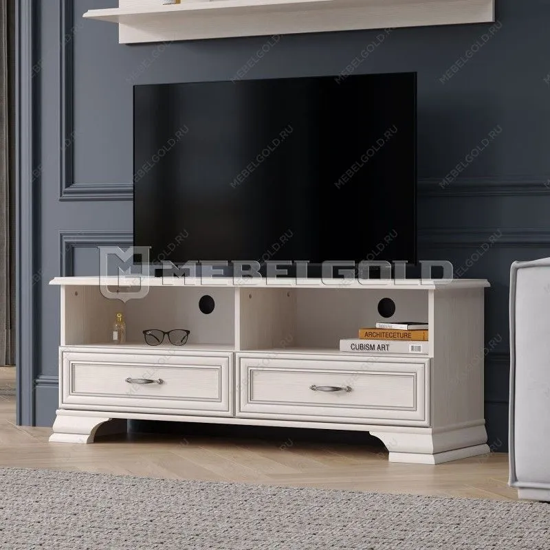 Тумба Тиффани RTV 2S2N вудлайн кремовый | изображение 2