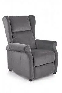 Кресло Halmar AGUSTIN 2 раскладное (серый)