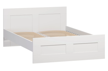 Кровать двуспальная Сириус, 140х200 см, белая