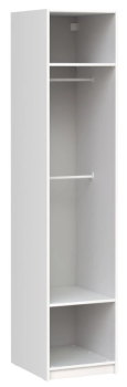 Модуль гардероба МАКС, 50х58х233 см, белый