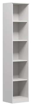 Стеллаж Сириус, 5 полок, 39х34х190 см, белый