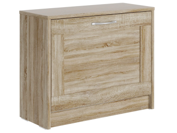 Обувница Сириус с 1 откидным ящиком, 60 х 25 х 49 см, ЛДСП, дуб сонома