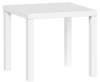 Стол журнальный Энкель, 50x50x45 см, белый