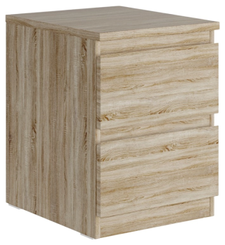 Тумба прикроватная Мальта, 2 ящика, 48х40х54 см, дуб сонома