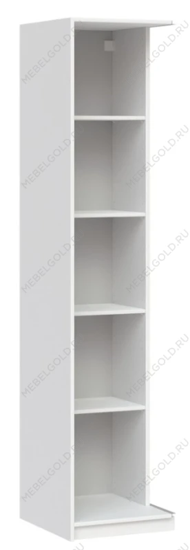 Угловой модуль гардероба МАКС, 50х58х233 см, белый