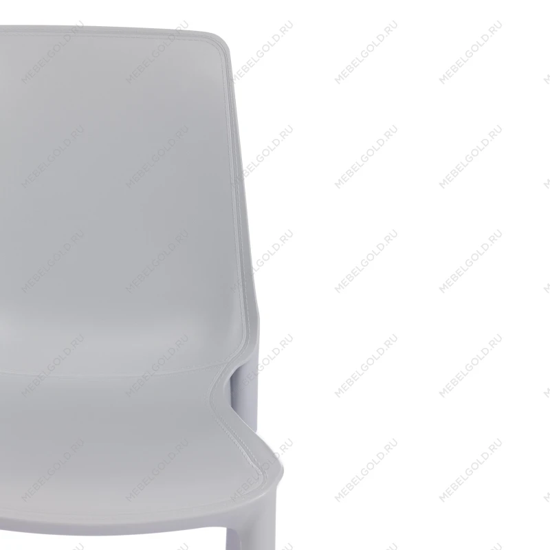 Стул GENIUS (mod 75), металл/пластик, 46x56x84cм, серый/ножки хром | изображение 5