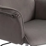 Кресло CHARM, флок, серый, 29 | изображение 6