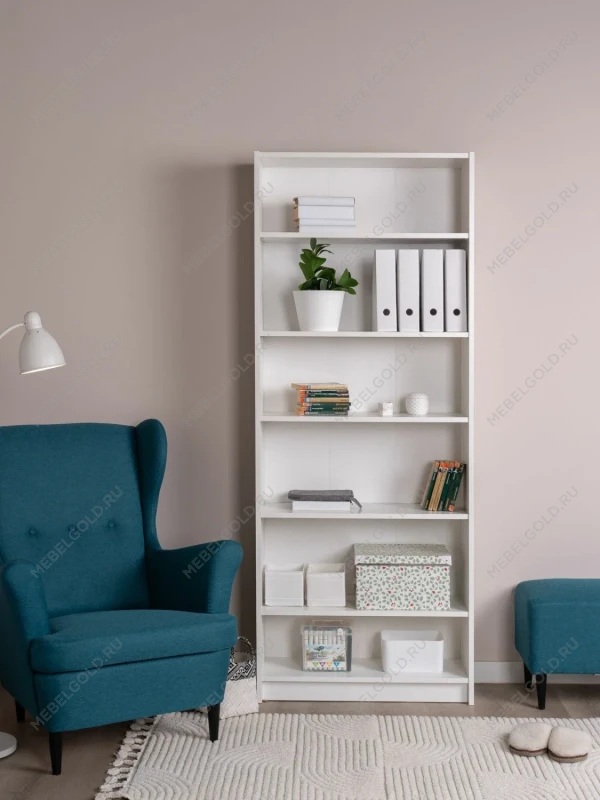 Стеллаж Варма Стэнд 78х198х28, белый