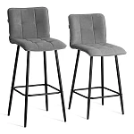 Барный стул Medeo/Медео, велюр, бежевый, 7, 45х56х113 см | изображение 13