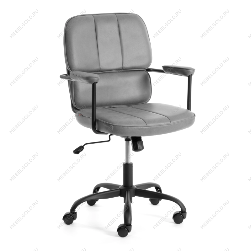 Кресло ALPHA, иск. замша, Grey (Cерый)