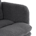 Кресло Dover хром, букле, серый, barni grey | изображение 7