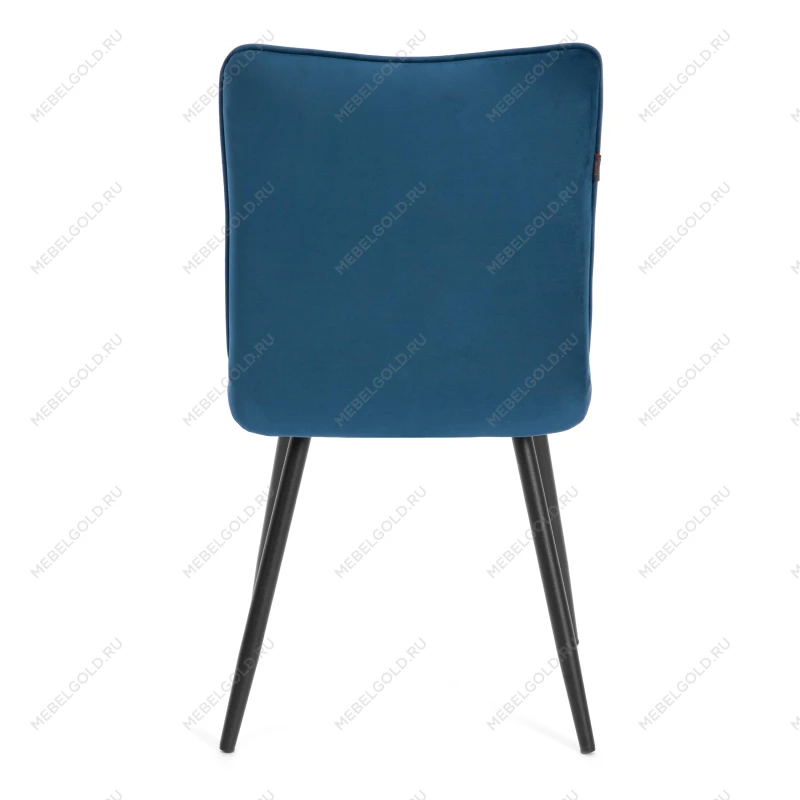 Стул обеденный Bari, LT, велюр, Dark blue (темно-синий), 41х55х89 см | изображение 3