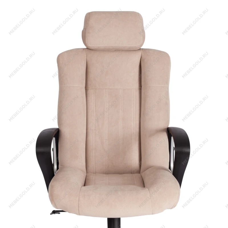 Кресло OXFORD хром, флок, бежевый, 7 | изображение 5