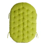 Диван MAMASAN/МАМАСАН 23/02 W/с подушкой, подушка 182х119 см, 169х102х80 см, Pecan (орех), флок, олива, 23 | изображение 13