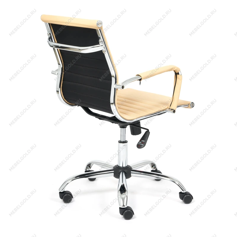 Кресло URBAN-LOW, кож/зам, бежевый, 36-34 | изображение 3