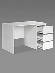 Стол письменный ГУД ЛАКК Кастор, 3 ящика, 116х65х75 см, белый | изображение 10