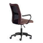 Кресло STAFF, флок/ткань, коричневый/черный, 6/W-11 | изображение 2