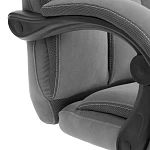 Кресло Cambridge metalBL, велюр/ткань, серый, 29/12 | изображение 7