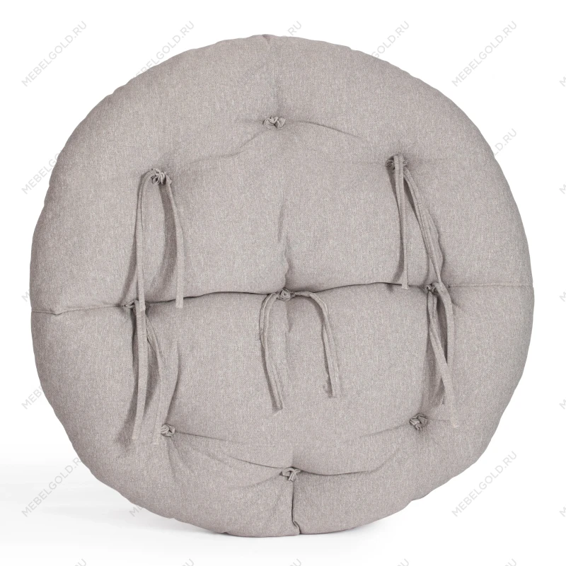 Кресло CLOUDE, рогожка/металл, 97х98х90-96см, серо-бежевый, 3M 16/2 | изображение 7