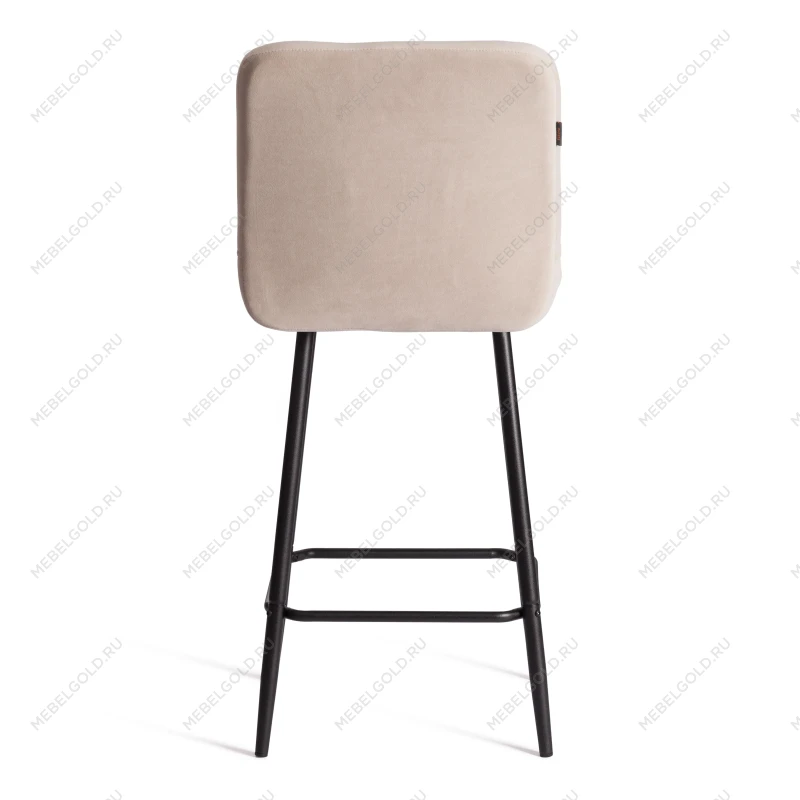 Полубарный стул Medeo/Медео, велюр, бежевый, 7, 42х56х102 см | изображение 3