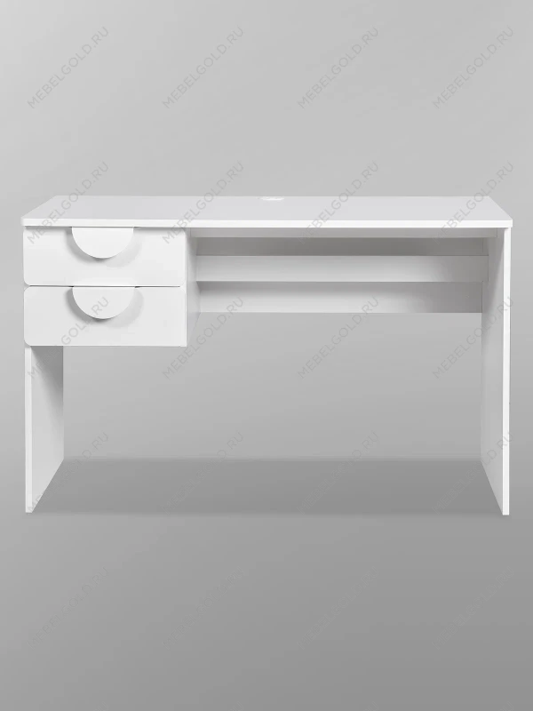 Стол письменный детский Пикси 120х75х57, белый (робкий подснежник) | изображение 3