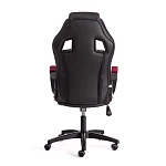 Кресло DRIVER (22), кож/зам/ткань, черный/бордо, 36-6/TW-13 | изображение 3