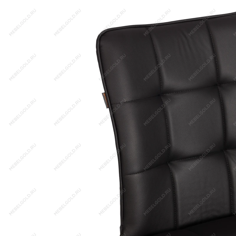 Полубарный стул Bari/Бари, экокожа, черный, 42х55х99 см | изображение 6